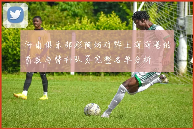 河南俱乐部彩陶坊对阵上海海港的首发与替补队员完整名单分析